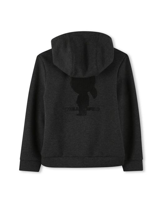 Karl Lagerfeld Black Sweatshirt With Logo