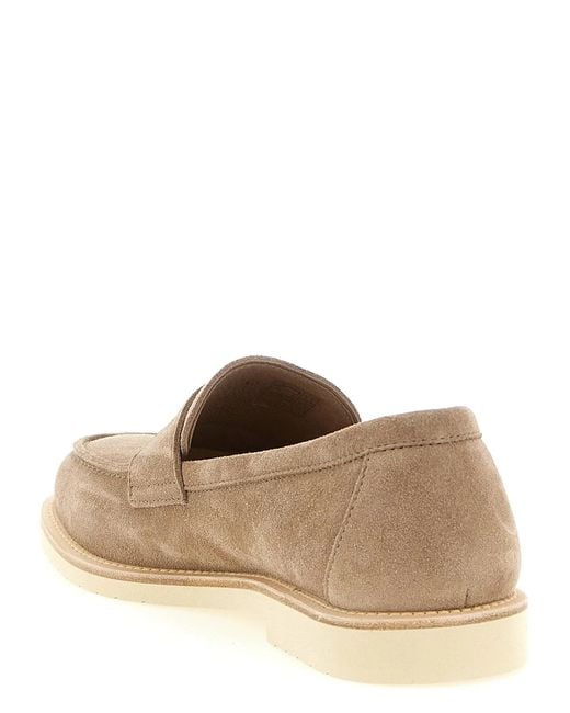 Brunello Cucinelli Brown 'Penny Loafer Light' Loafers for men