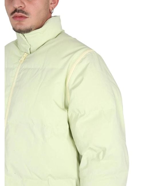 Sunnei Green Jacket With Zip for men