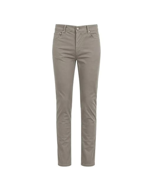 Jacob Cohen Gray Elephant Cotton Jeans for men