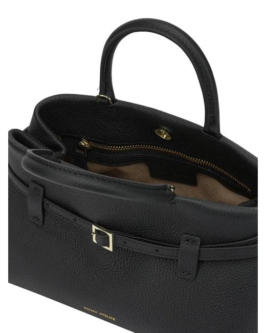 MANU Atelier Black "Le Cambon 25" Small Handbag