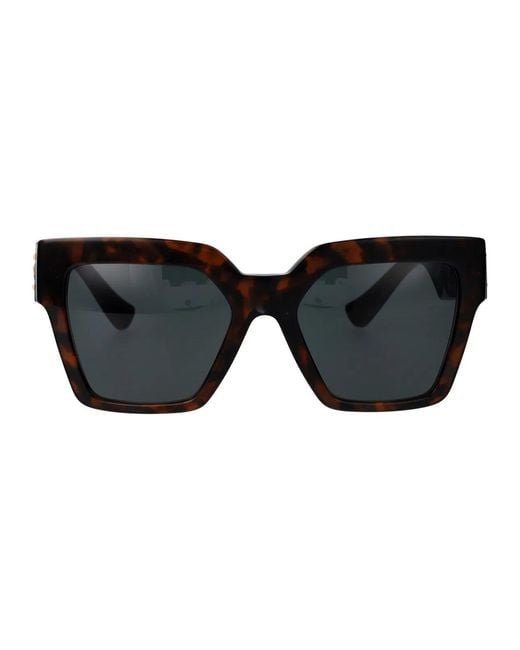 Versace Black Acetate Sunglasses