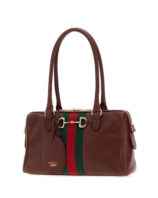 Gucci Red Medium Duffle Bag