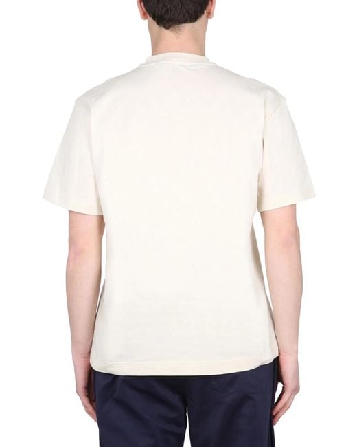 Sunnei White T Shirt With Logo for men