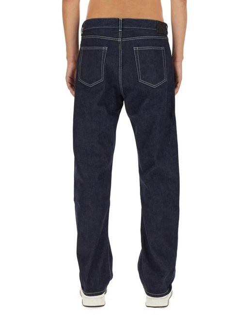 Off-White c/o Virgil Abloh Blue Skate Jeans for men