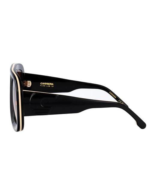 Carrera Black Acetate Sunglasses