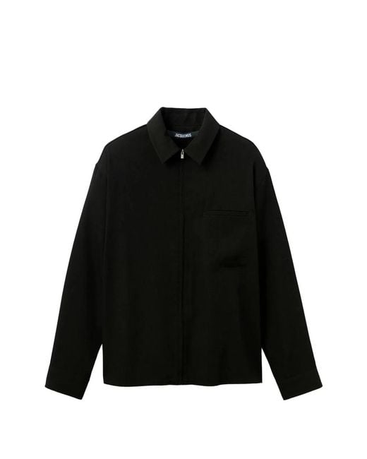 Jacquemus Black Le Chemise Mecano for men