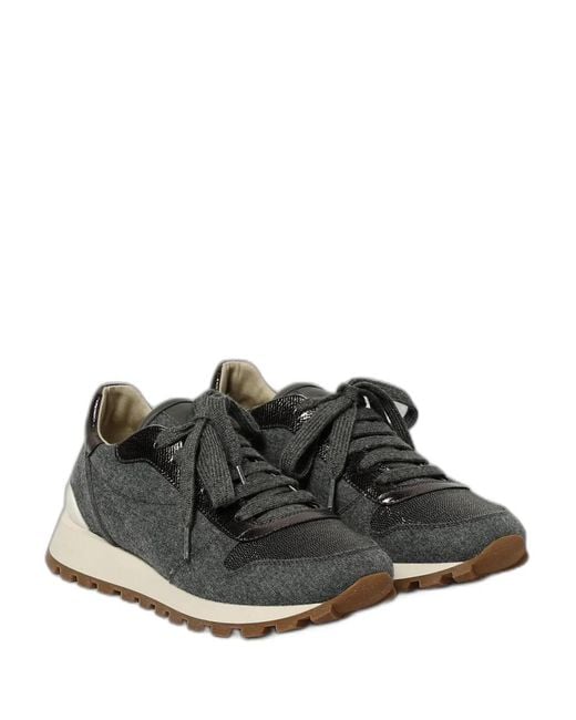 Brunello Cucinelli Black Sneakers