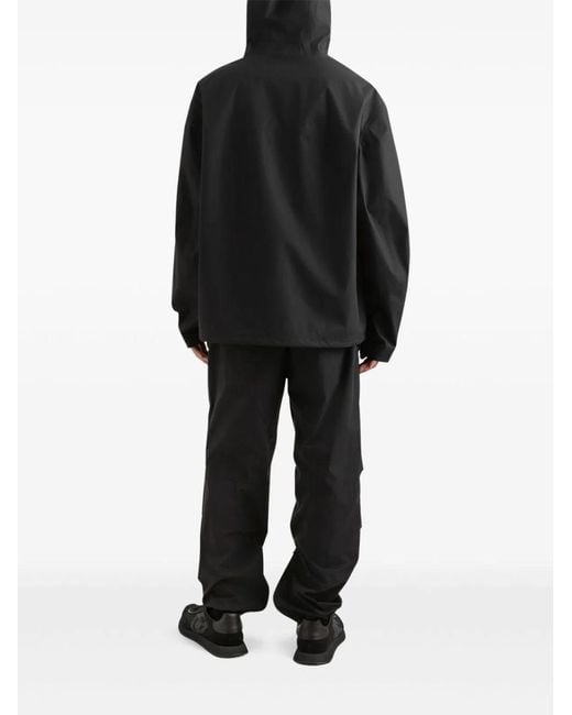 Dolce & Gabbana Black Dolce & Gabbana Hooded Jacket for men