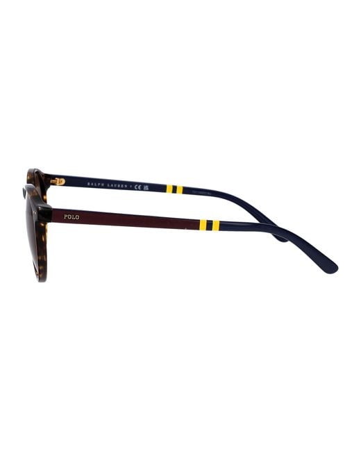 Polo Ralph Lauren Brown Acetate Sunglasses for men