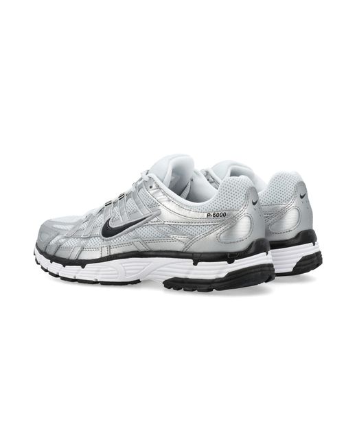 Nike White P-6000 Sneakers