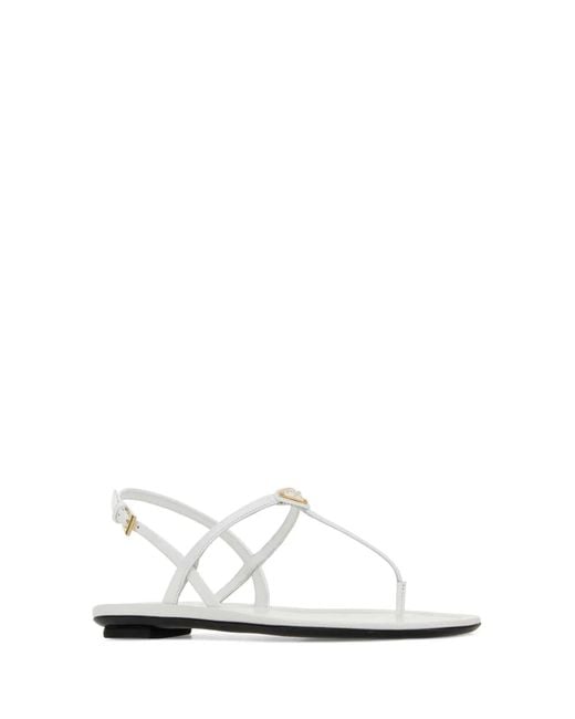 Prada White Infradito