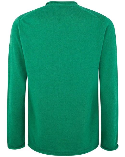 Comme des Garçons Green Shirt Shirt Knitted for men