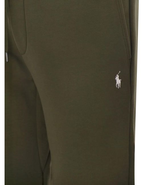 Polo Ralph Lauren Green Double-Knit Jogging Trousers for men