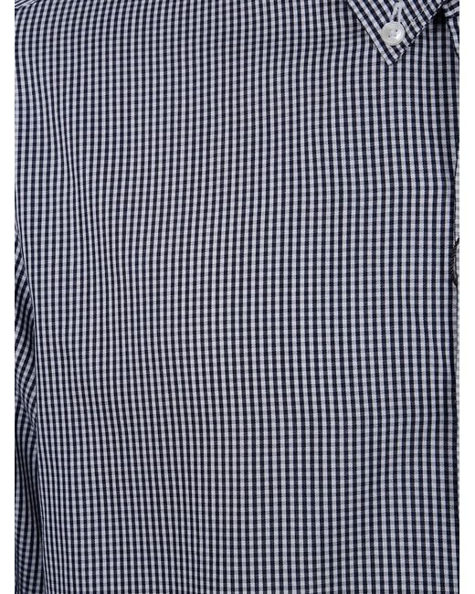 Michael Kors Blue Long Sleeves Classic Shirt for men