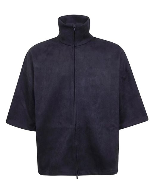 Fear Of God Blue "High Neck 3/4 Sleeve" Jacket for men