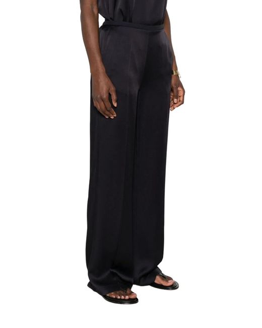 Forte_forte Blue High-Waisted Trousers
