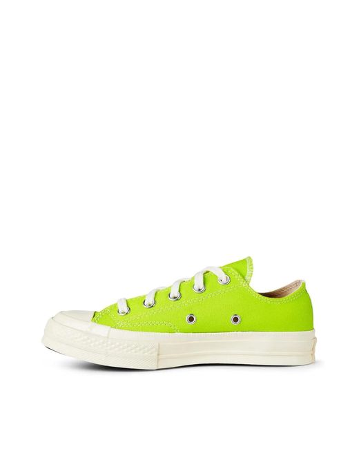 COMME DES GARÇONS PLAY Yellow X Converse Chuck 70 Ox Sneakers