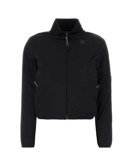 Burberry Black Stretch Nylon Reversible Jacket