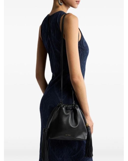 Etro Black Leather Bag