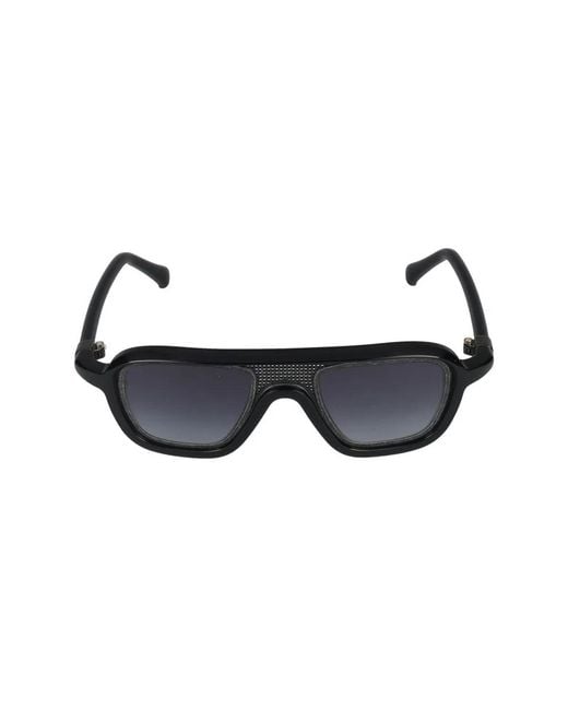 Yohji Yamamoto Black Sunglasses Sun502 C01/22/145