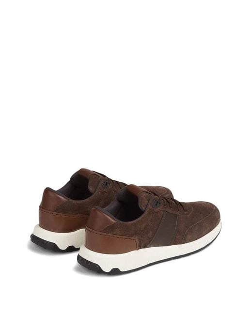 Tod's Brown Tods Flat Shoes Leathe Rand Out.Mat for men