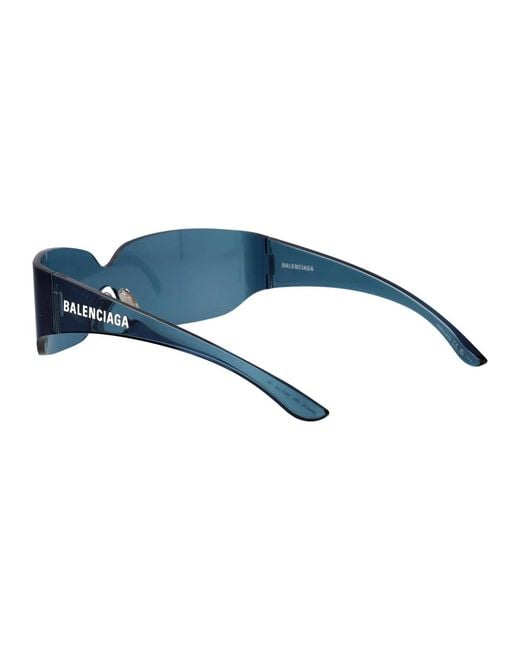 Balenciaga Blue Nylon Sunglasses