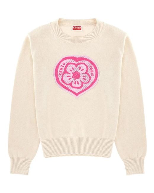 KENZO Pink Boke Heart Jersey