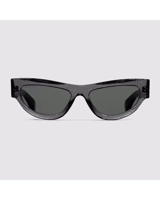 Gucci Black Acetate Sunglasses