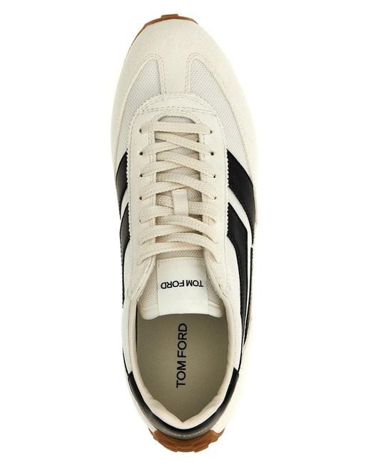 Tom Ford White 'Mick' Sneakers for men
