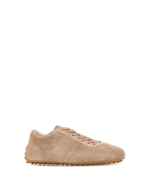 Tod's Brown Suede Sneakers