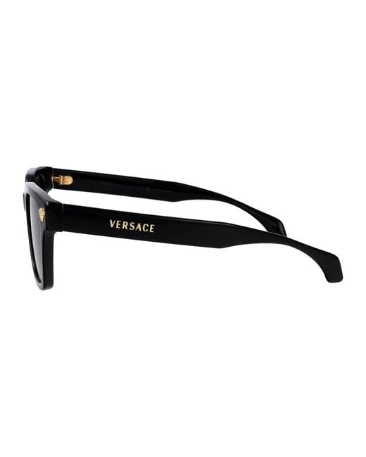Versace Black Acetate Sunglasses for men