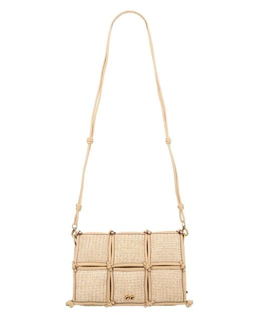 Cult Gaia Natural Borsa "Gaia Puff"