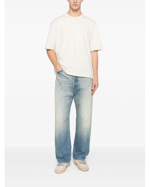 Golden Goose Deluxe Brand White Cotton T-Shirt