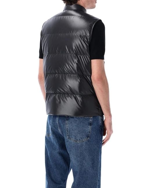 Moncler Black Restigo Down Gilet for men