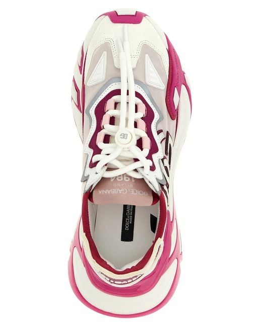 Dolce & Gabbana Pink Dolce & Gabbana 'Day Faster' Sneaker