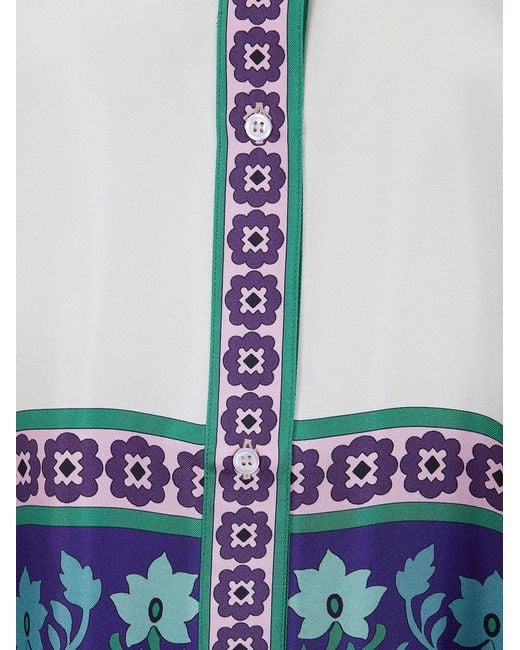 LaDoubleJ Blue "Foulard" Shirt