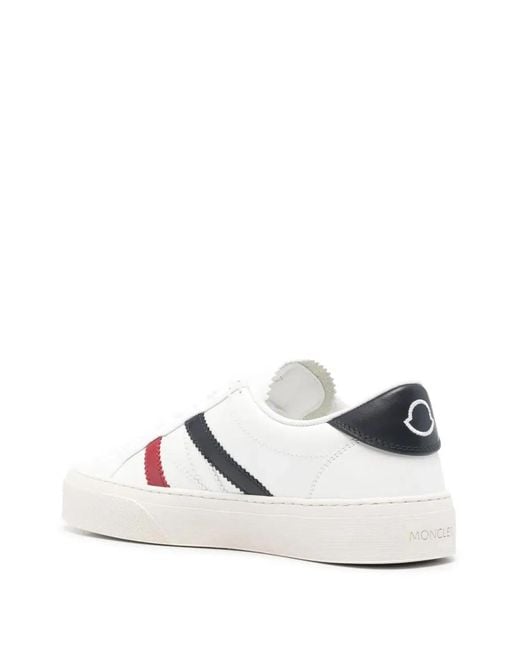 Moncler White Monaco2 Sneaker