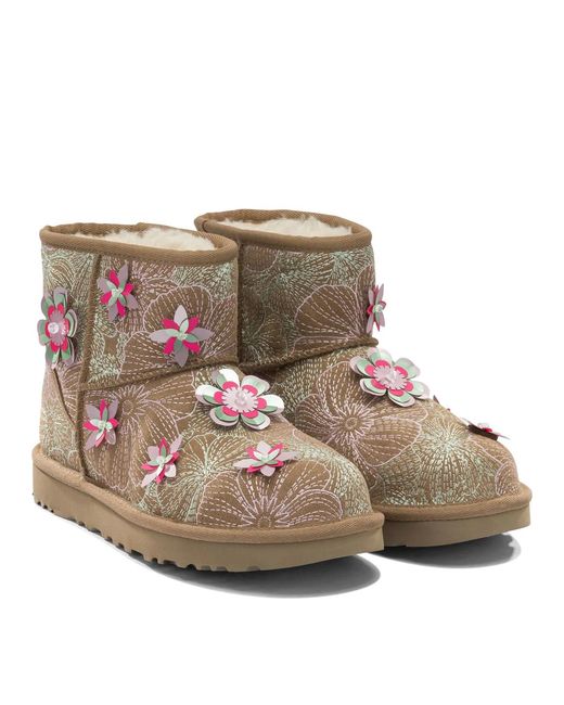 Ugg Brown Suede Rubber Boots