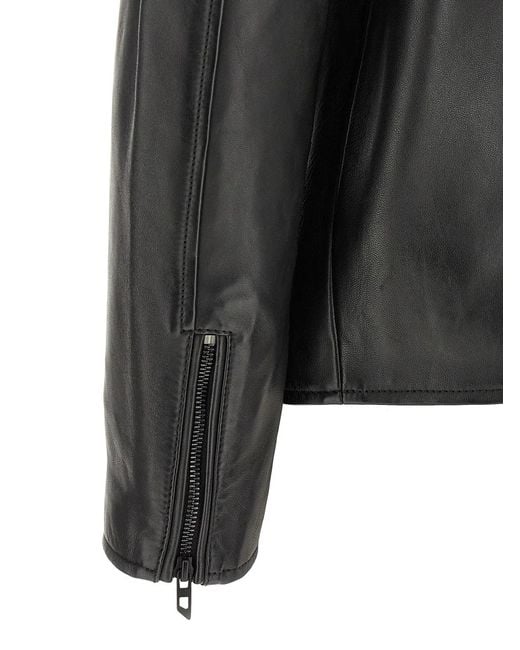 DIESEL Black 'L-Tad-Wrd' Jacket for men