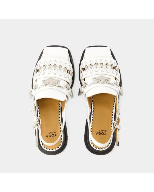 Toga White Aj1312 Sandals