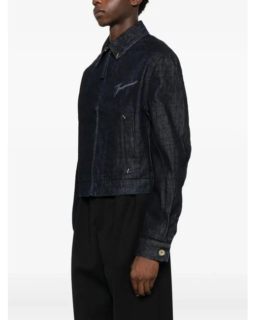 Jacquemus Blue La Veste De Nimes Denim for men