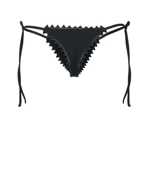Jacquemus Black Le Bas De Maillot Picot