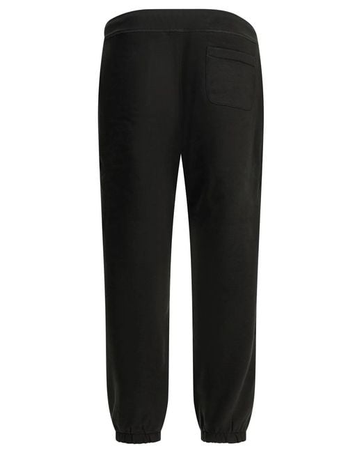 Polo Ralph Lauren Black "Rl" Athletic Pants for men