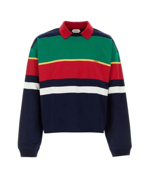 Versace Blue Sweatshirt Heav for men
