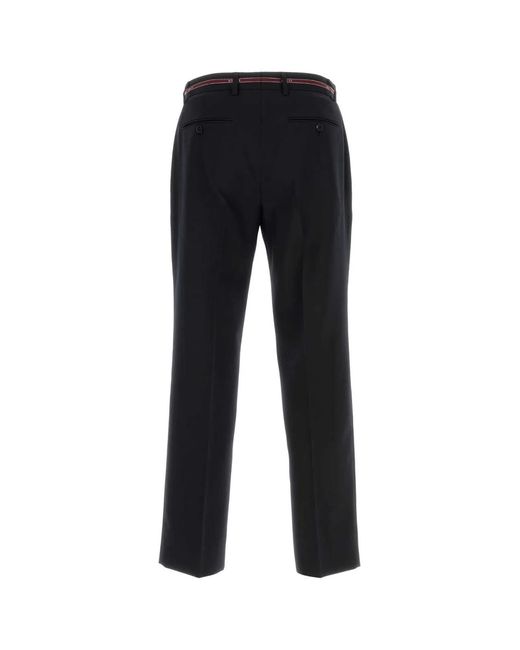 Gucci Black Midnight Wool Pant for men