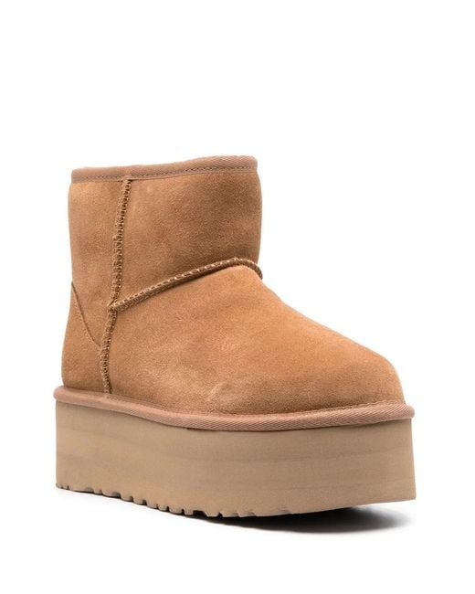 Ugg Brown Classic Mini Platform