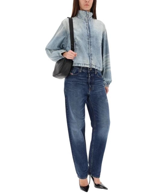 DIESEL Blue Deflowyes Jacket