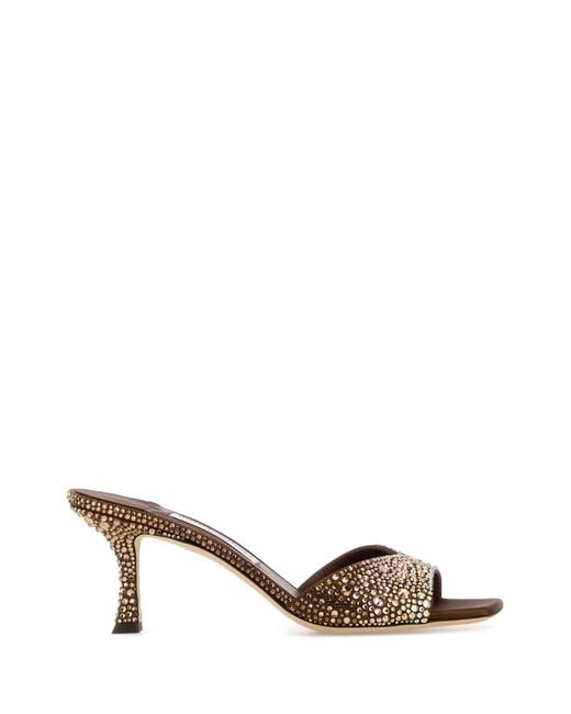 Jimmy Choo Brown Skye 70