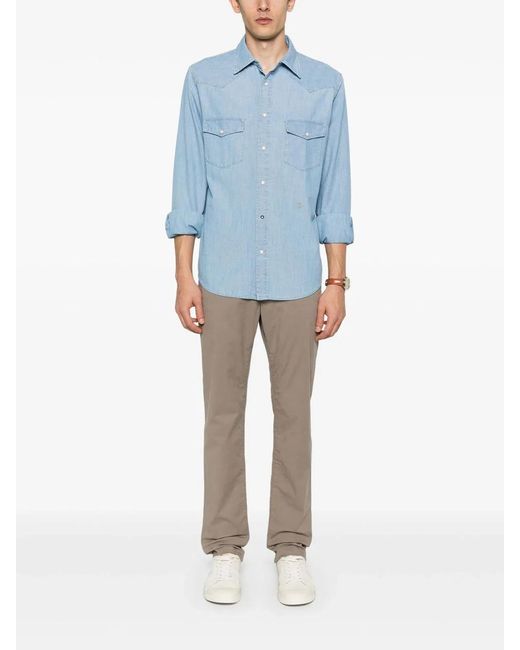 Jacob Cohen Natural Elephant Cotton Pants for men